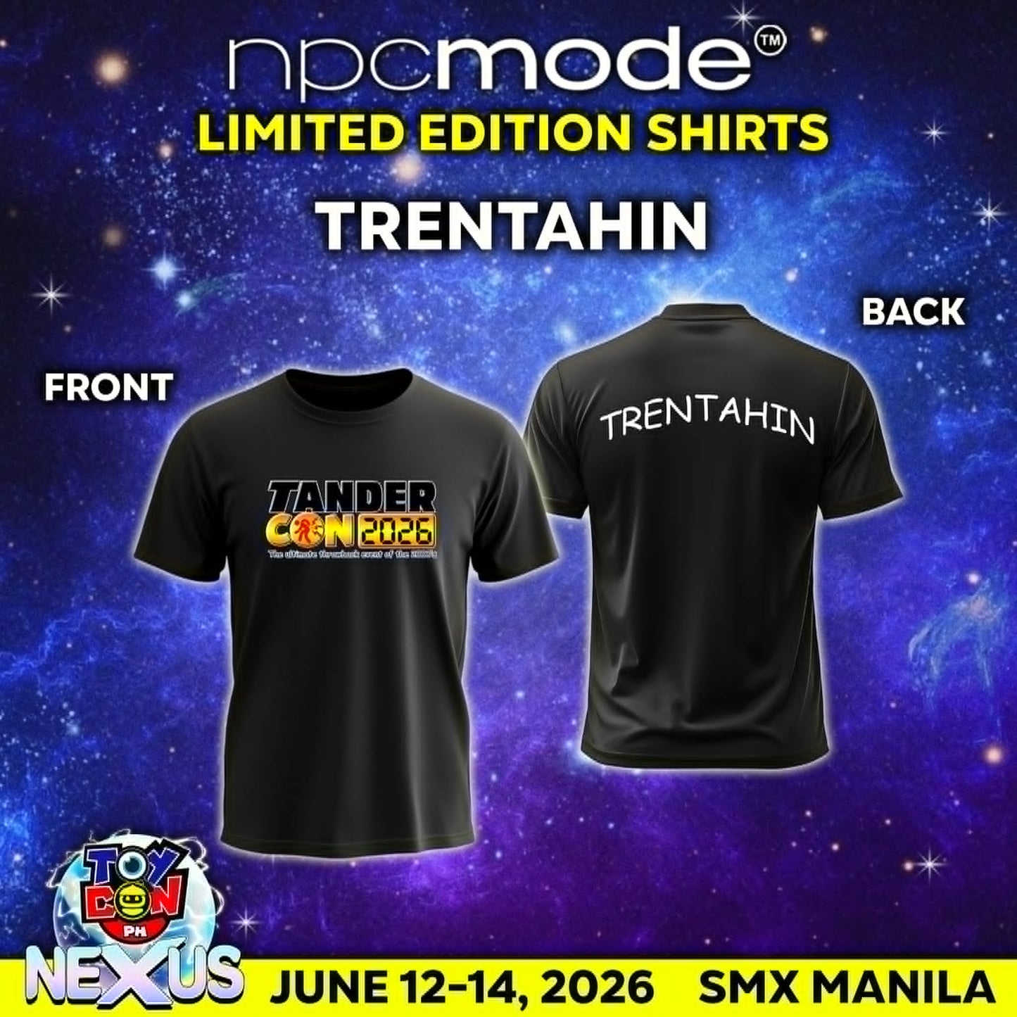 Tandercon Trentahin Limited Exclusive Shirt by NPCMode