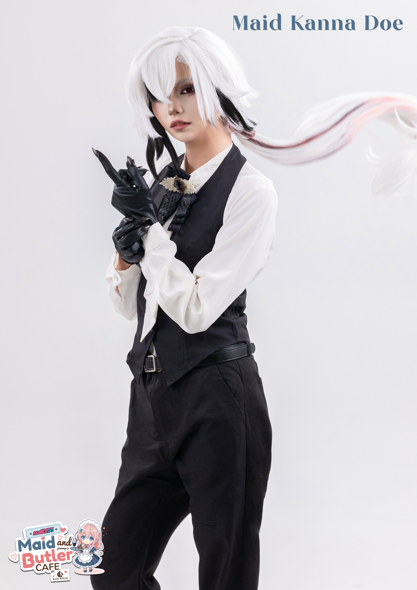 Maid Kanna Doe - Toycon Maid and Butler Cafe 2026 Limited A4 Poster