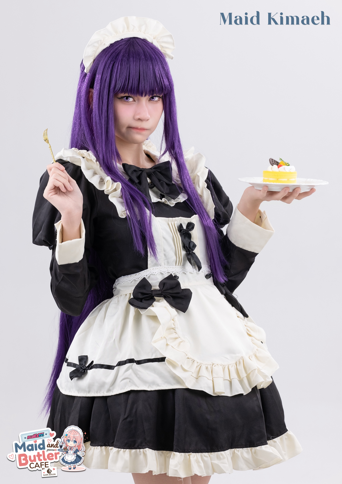 Maid Kimaeh - Toycon Maid and Butler Cafe 2026 Limited A4 Poster