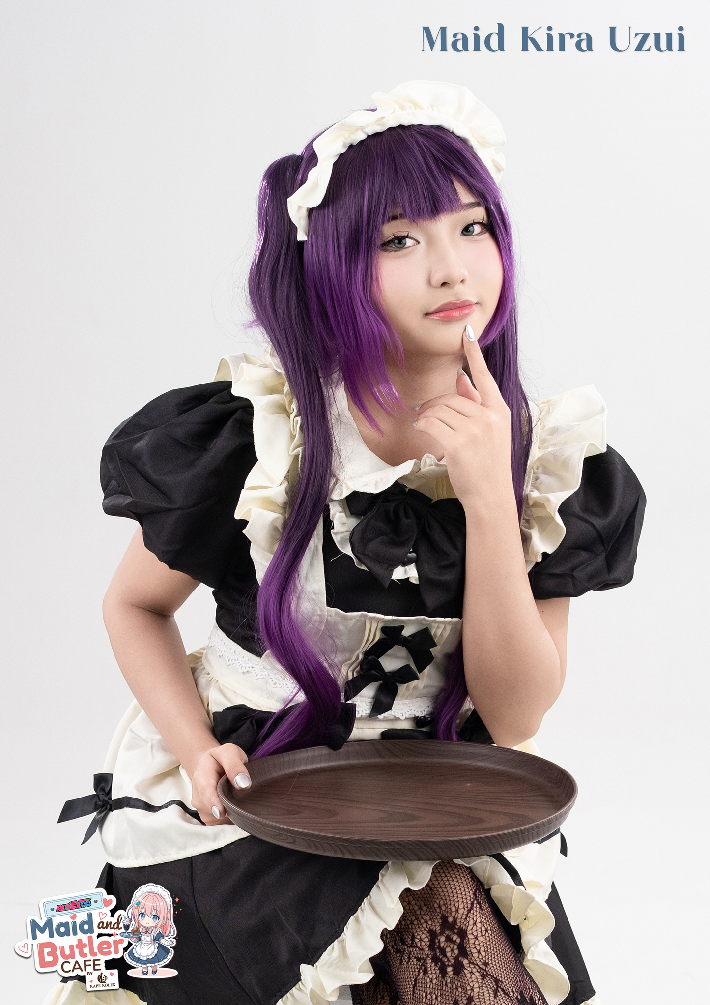 Maid Kira Uzui - Toycon Maid and Butler Cafe 2026 Limited A4 Poster
