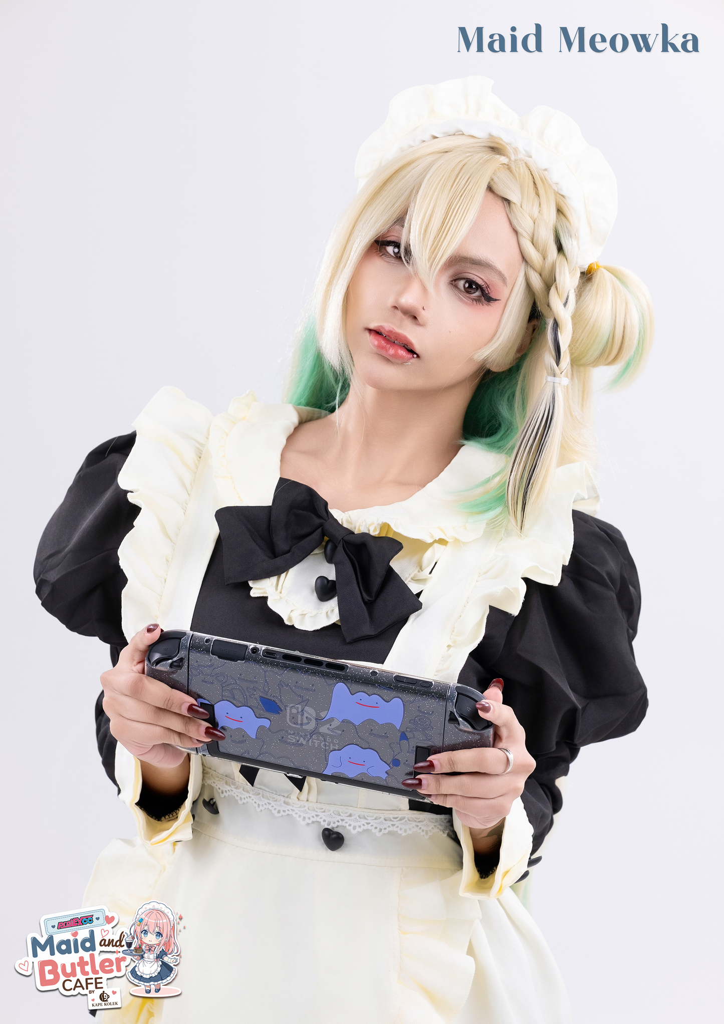Maid Meowka - Toycon Maid and Butler Cafe 2026 Limited A4 Poster