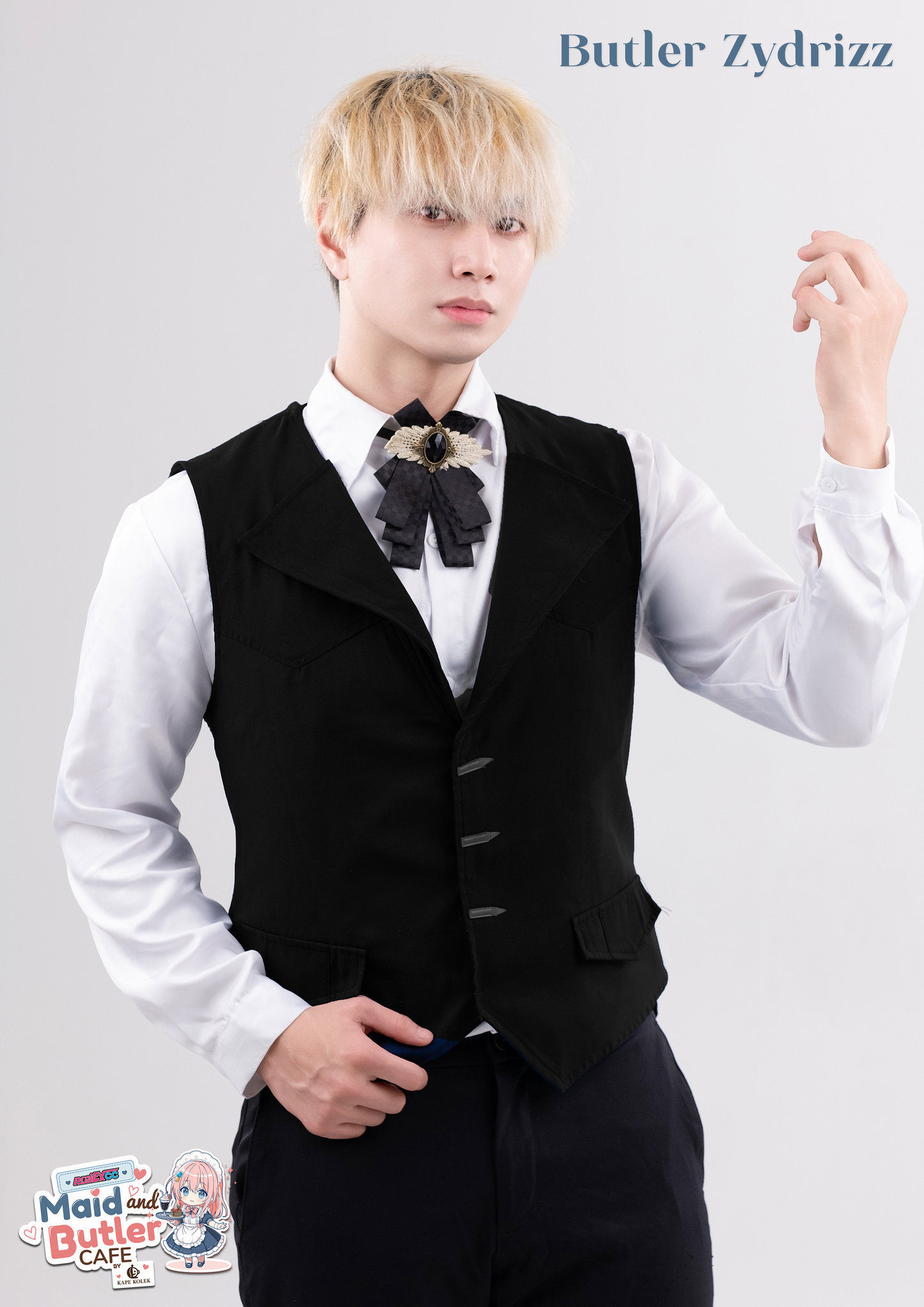 Butler Zydrizz - Toycon Maid and Butler Cafe 2026 Limited A4 Poster