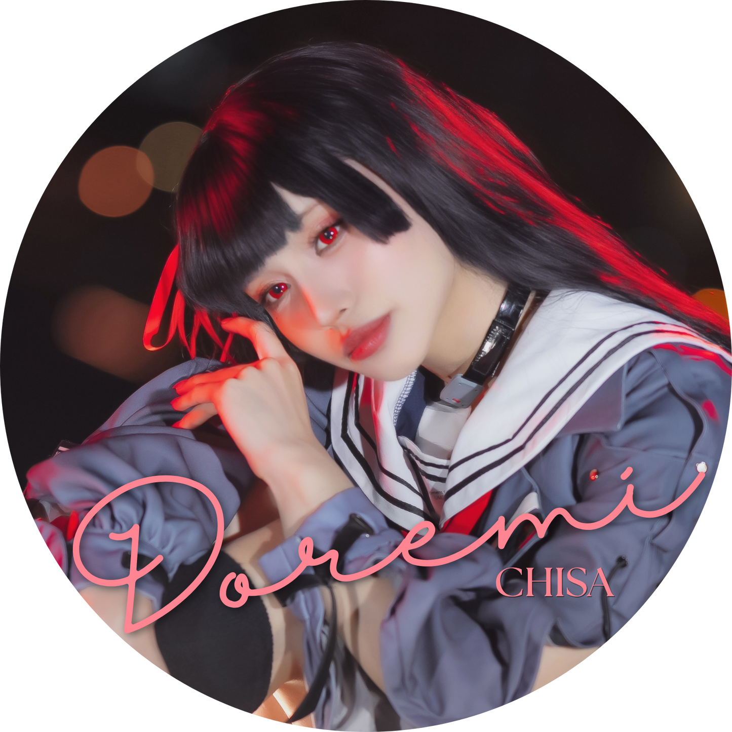 Doremi Cosplay Button Pin A - Cosplay Fiesta '26 Limited