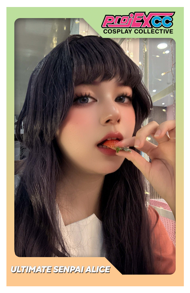 Ultimate Senpai Alice ProjEXcc Launch Photocard