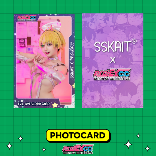 Evil Overlord Gabo D - Sskait x ProjEXcc Limited Photocard