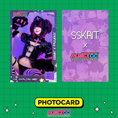 Evil Overlord Gabo F - Sskait x ProjEXcc Limited Photocard