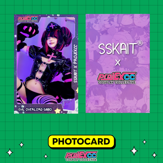 Evil Overlord Gabo F - Sskait x ProjEXcc Limited Photocard