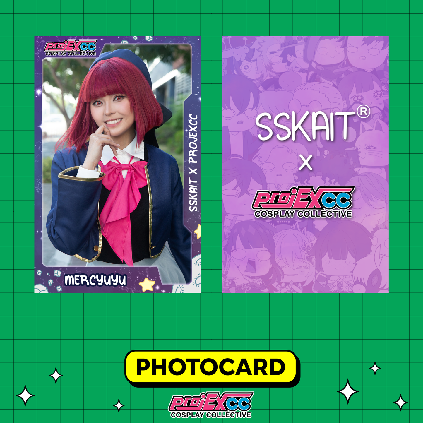 Mercyuyu E - Sskait x ProjEXcc Limited Photocard