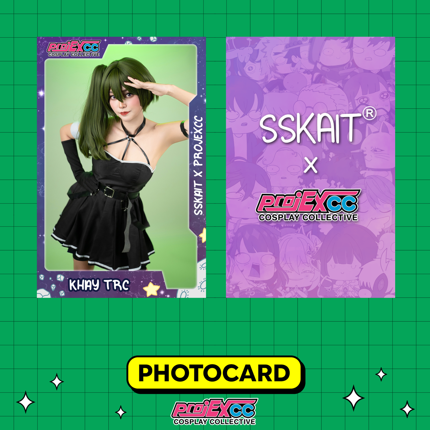 Khay TRC C - Sskait x ProjEXcc Limited Photocard