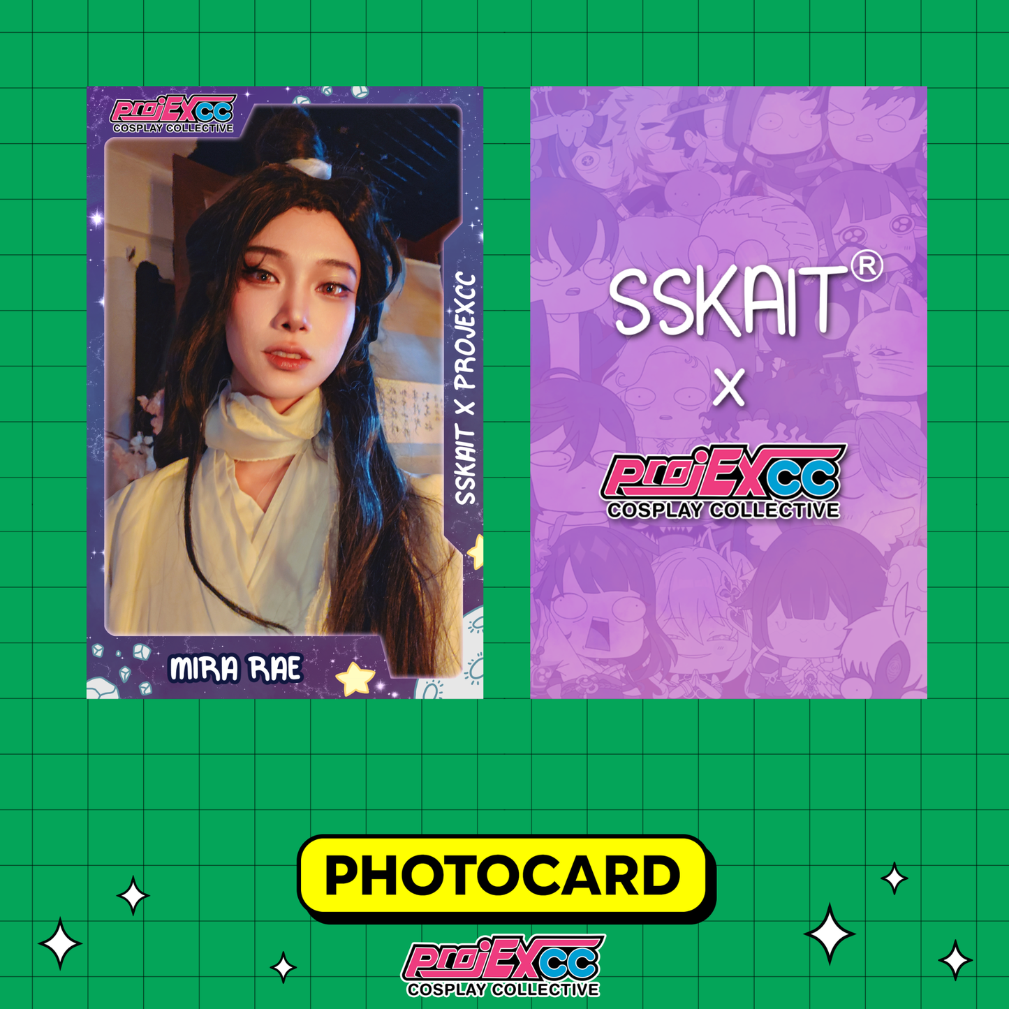Mira Rae E - Sskait x ProjEXcc Limited Photocard