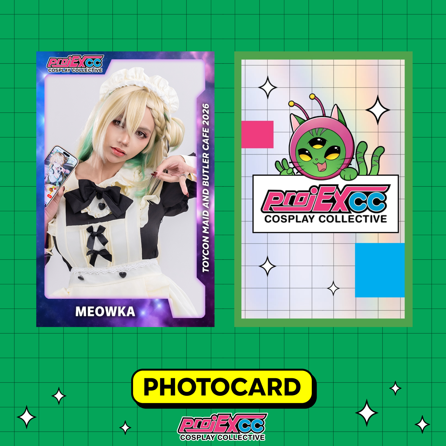 Maid Meowka- Toycon Maid and Butler Cafe 2026 Limited Photocard