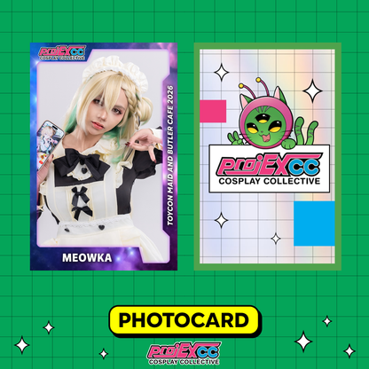 Maid Meowka- Toycon Maid and Butler Cafe 2026 Limited Photocard