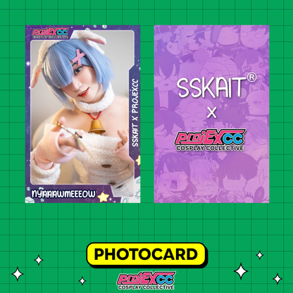 Nyaaawmeeeow D - Sskait x ProjEXcc Limited Photocard