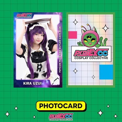 Maid Kira Uzui - Toycon Maid and Butler Cafe 2026 Limited Photocard