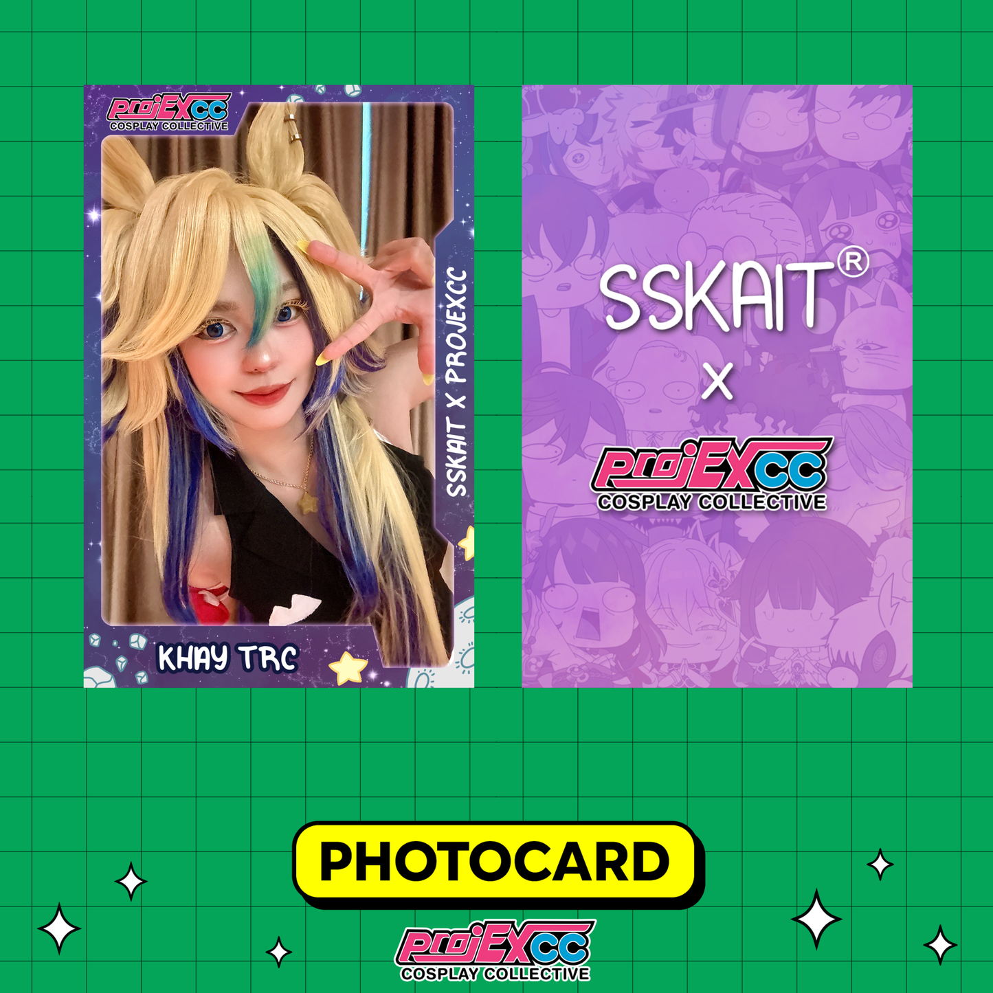 Khay TRC D - Sskait x ProjEXcc Limited Photocard