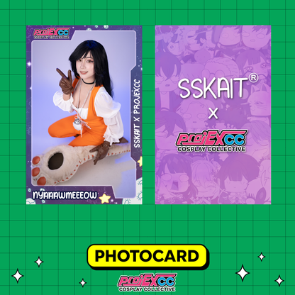 Nyaaawmeeeow E - Sskait x ProjEXcc Limited Photocard