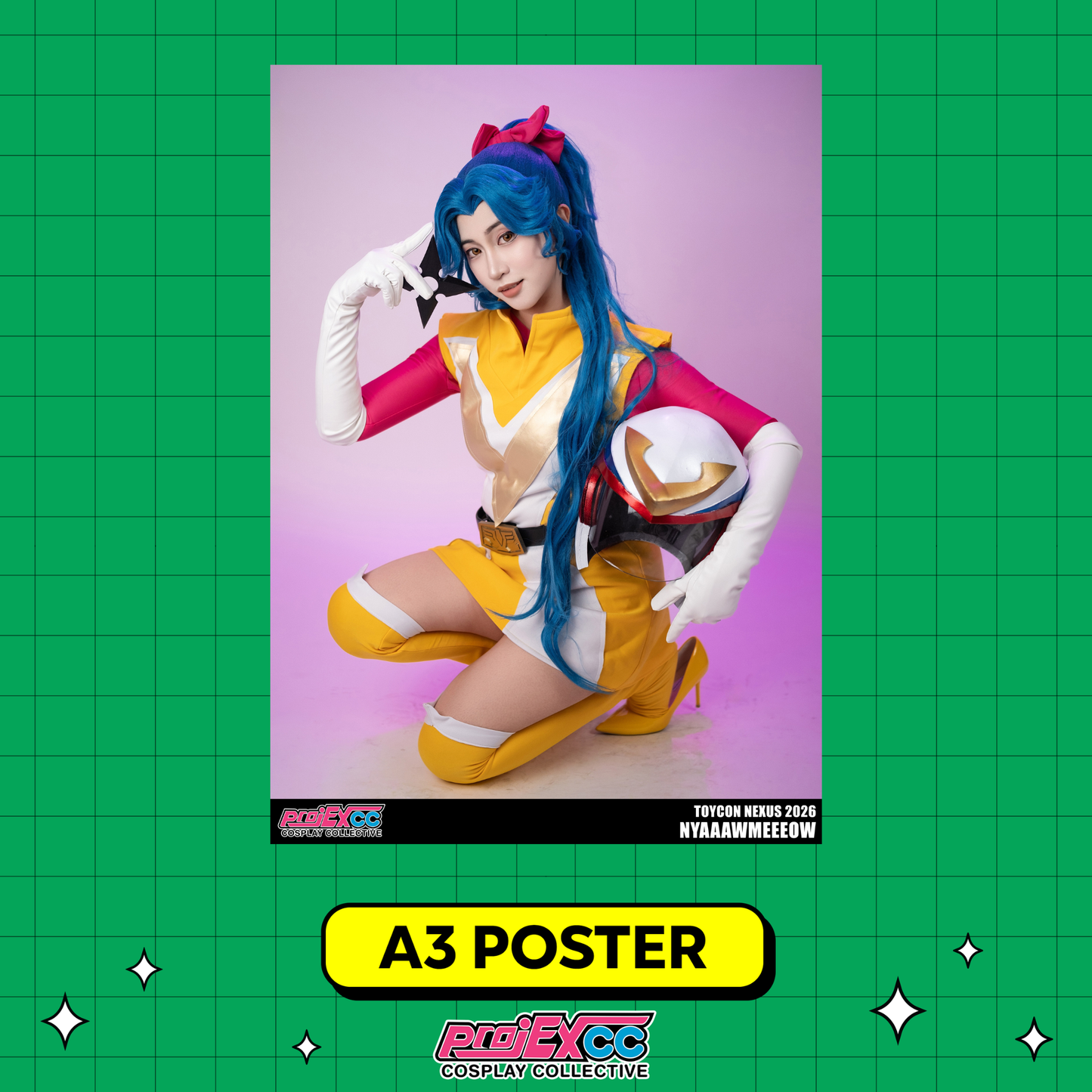 Nyaaawmeeeow B - Toycon Nexus 2026 Limited A3 Poster