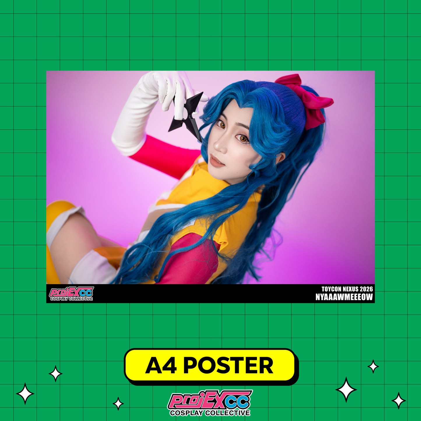 Nyaaawmeeeow A - Toycon Nexus 2026 Limited A4 Poster