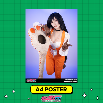 Nyaaawmeeeow B - Toycon Nexus 2026 Limited A4 Poster