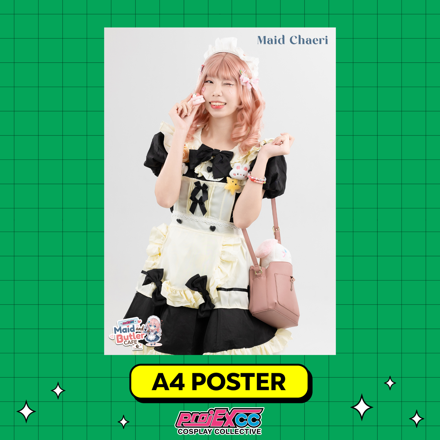 Maid Chaeri - Toycon Maid and Butler Cafe 2026 Limited A4 Poster