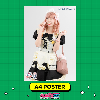 Maid Chaeri - Toycon Maid and Butler Cafe 2026 Limited A4 Poster