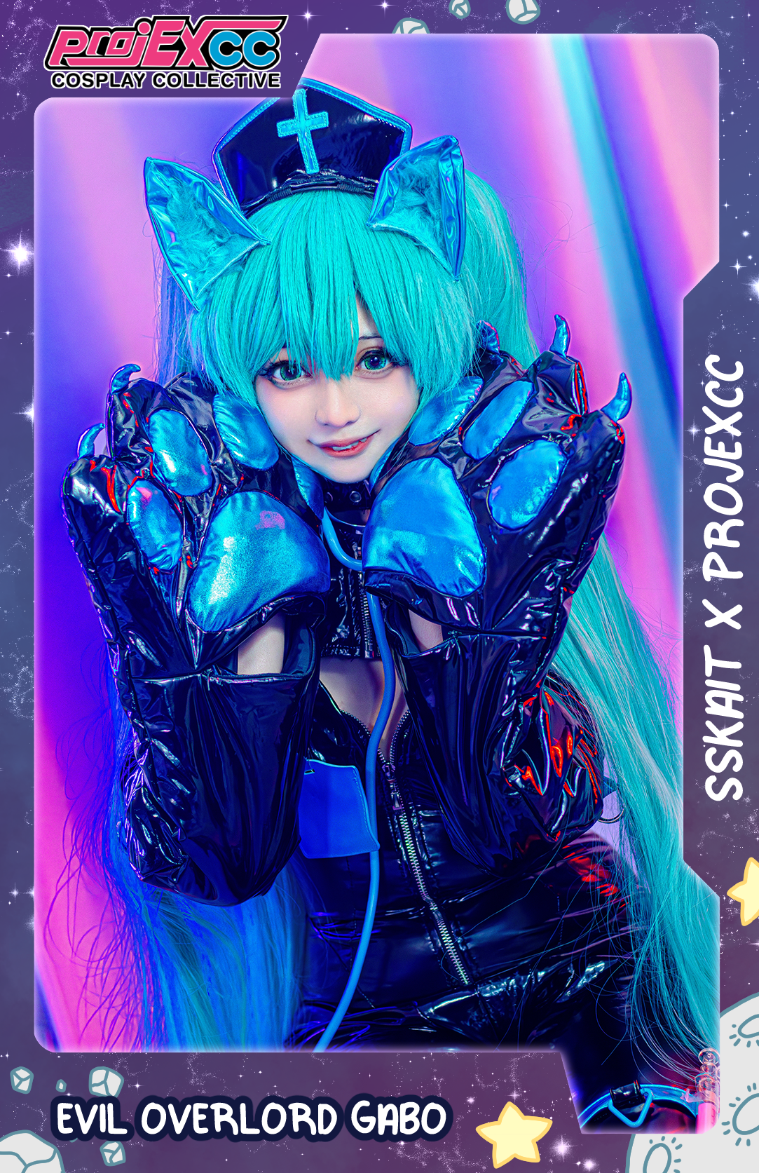 Evil Overlord Gabo B - Sskait x ProjEXcc Limited Photocard