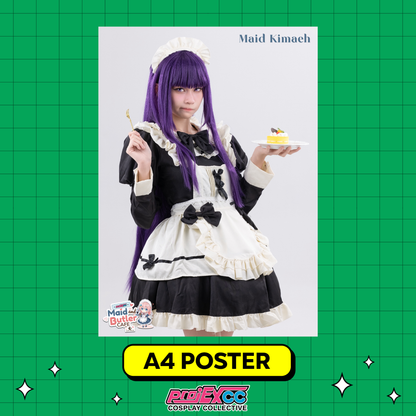 Maid Kimaeh - Toycon Maid and Butler Cafe 2026 Limited A4 Poster