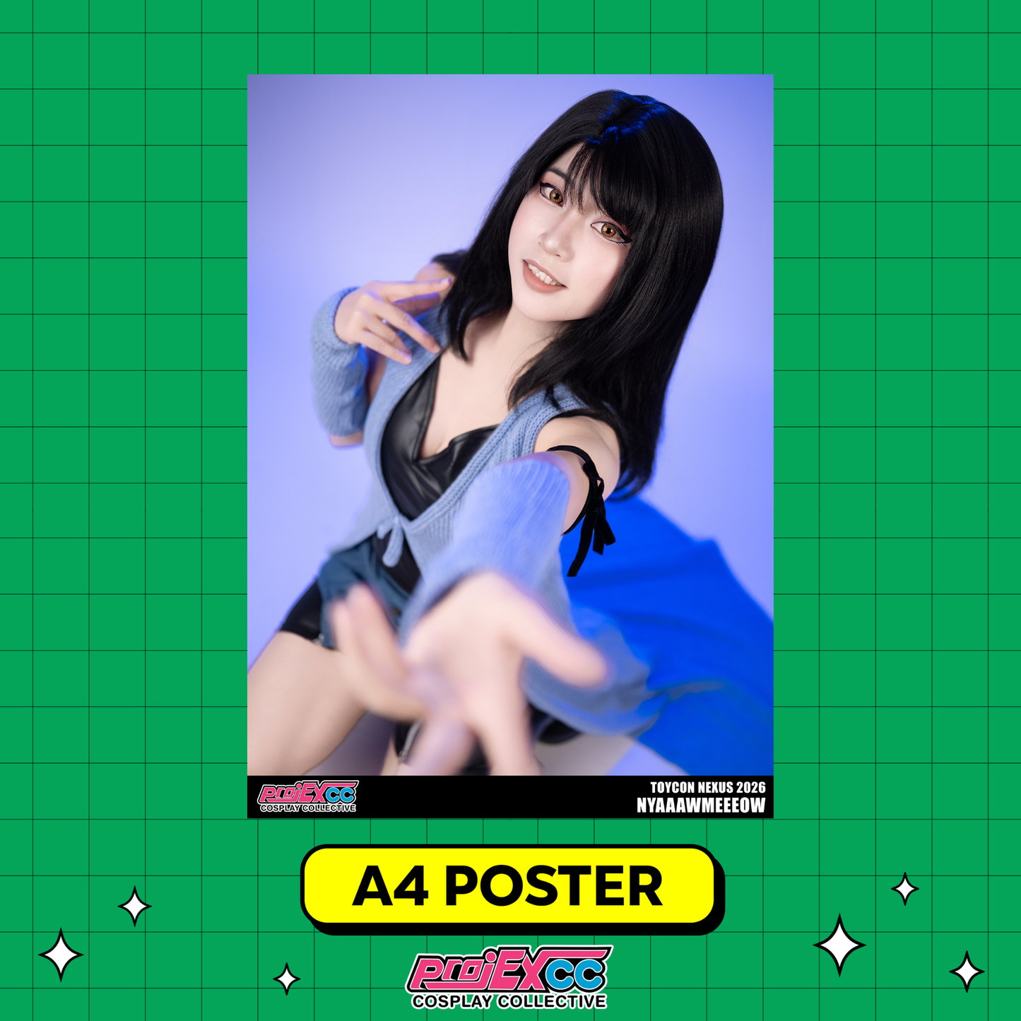 Nyaaawmeeeow C - Toycon Nexus 2026 Limited A4 Poster