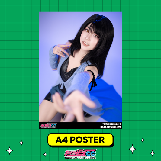 Nyaaawmeeeow C - Toycon Nexus 2026 Limited A4 Poster
