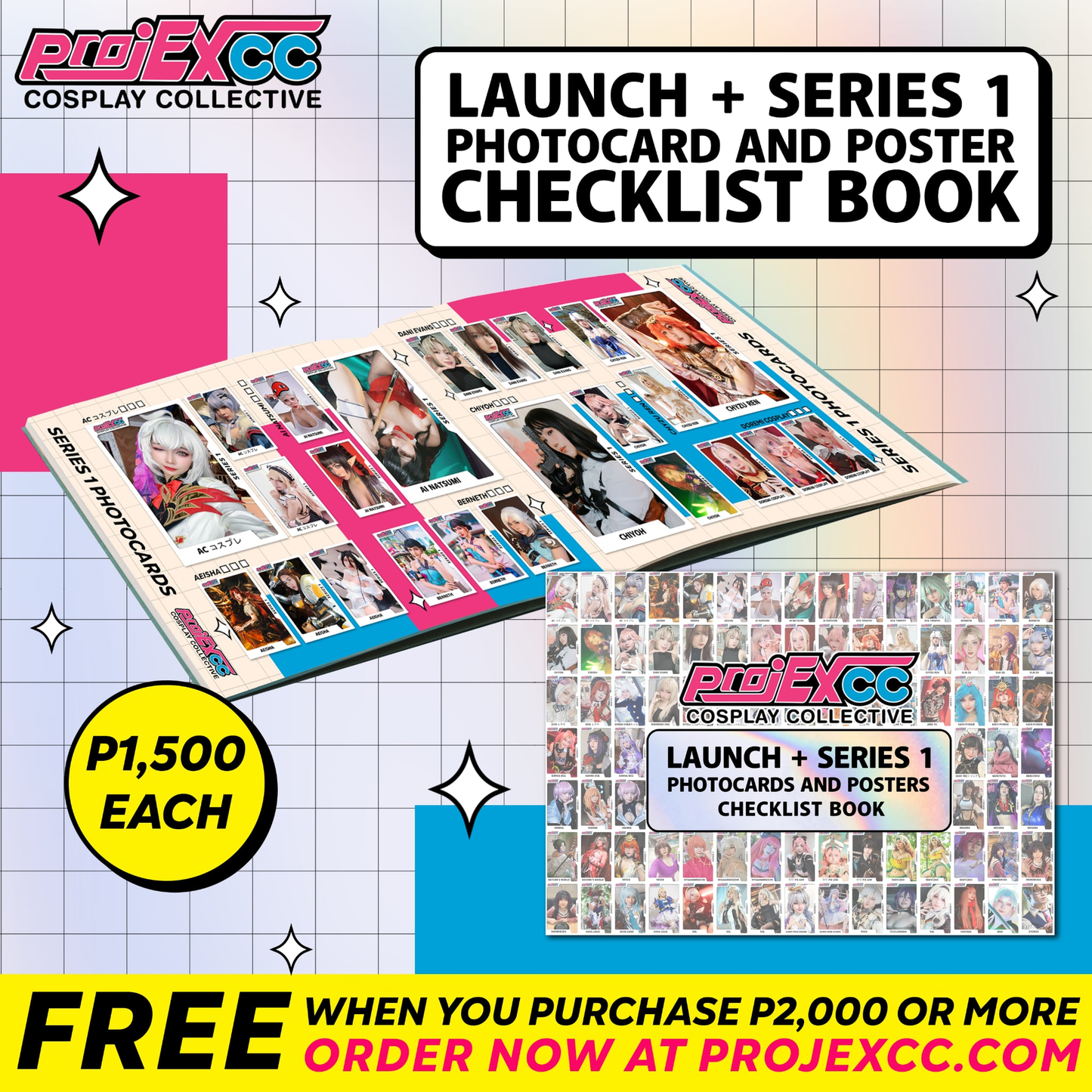 Photobook - Launch + Series 1 Photocard and Poster Checklist Book