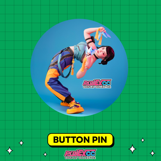 Zhia Button Pin - Cosplay Fiesta '26 Limited
