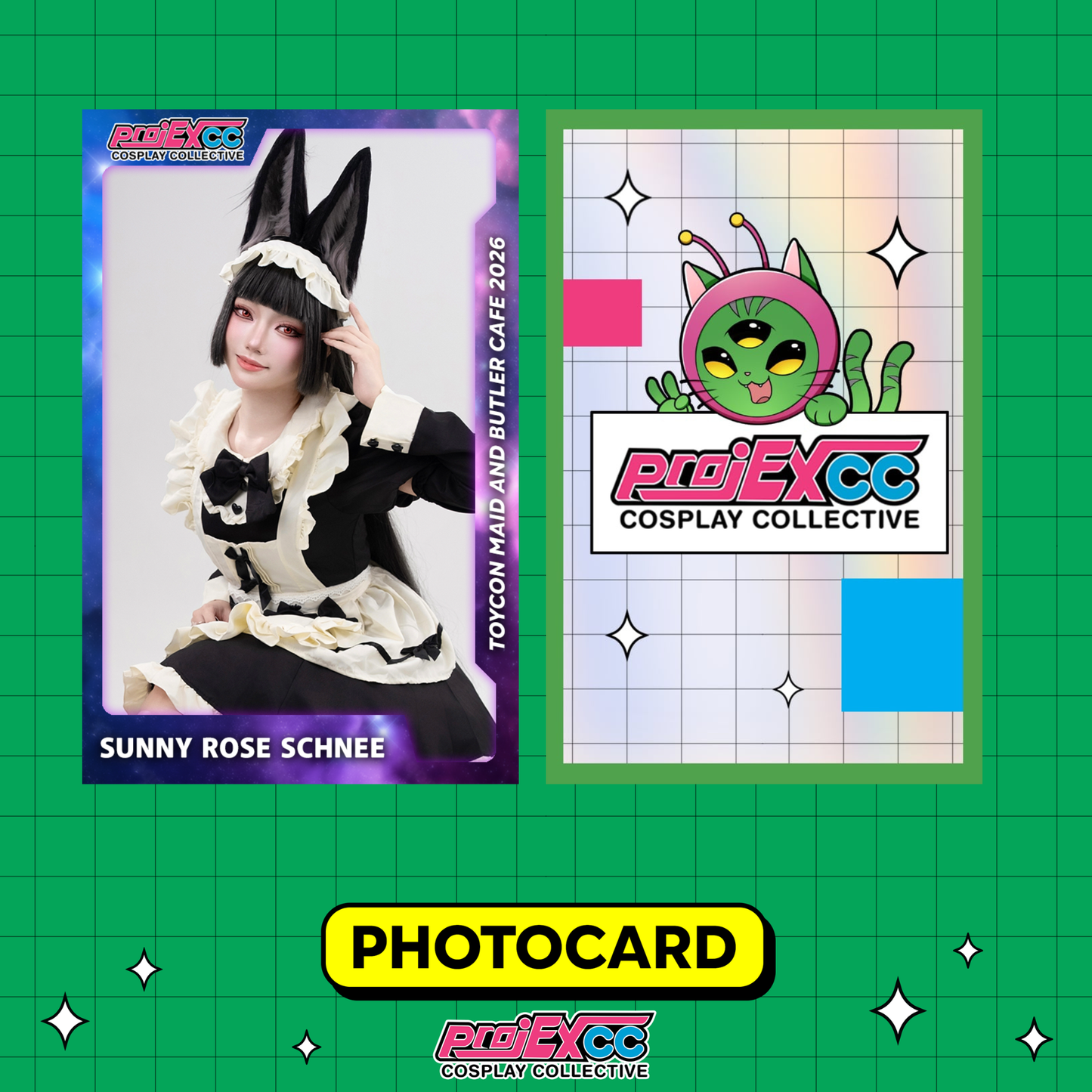 Maid  Sunny Rose Schnee - Toycon Maid and Butler Cafe 2026 Limited Photocard