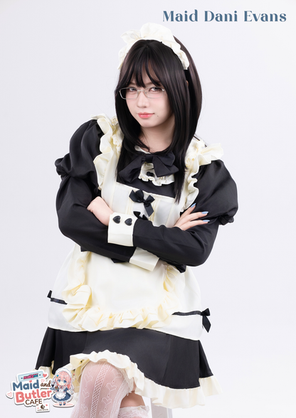 Maid Dani Evans - Toycon Maid and Butler Cafe 2026 Limited A4 Poster