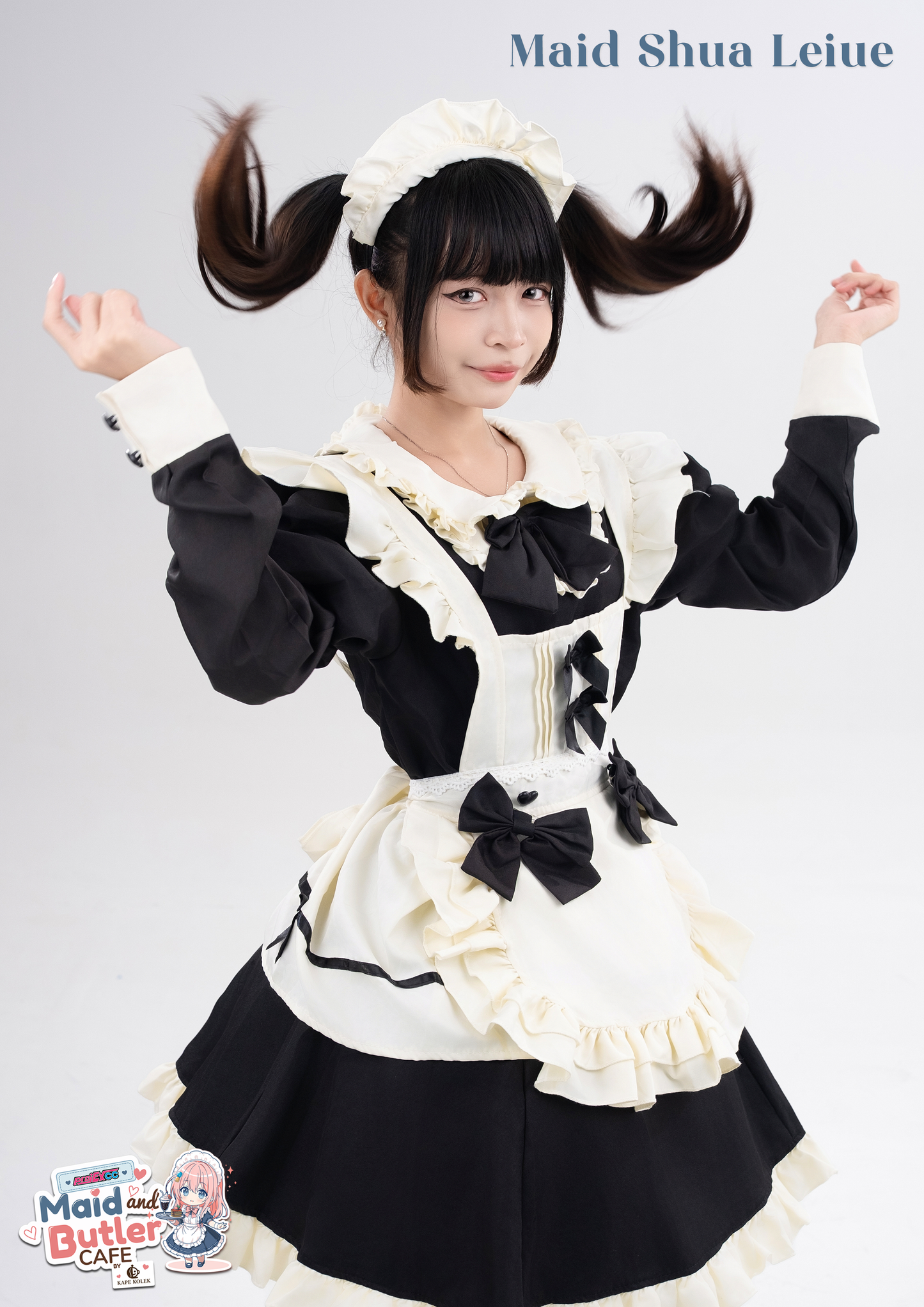 Maid Shua Leiue - Toycon Maid and Butler Cafe 2026 Limited A4 Poster