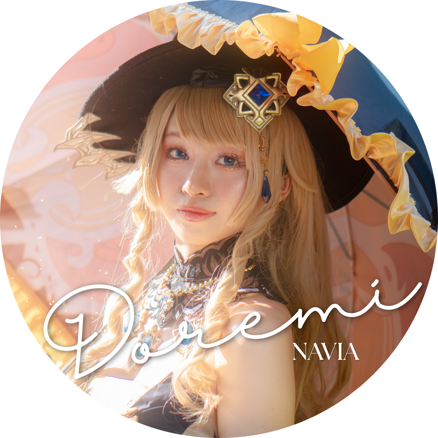 Doremi Cosplay Button Pin D - Cosplay Fiesta '26 Limited