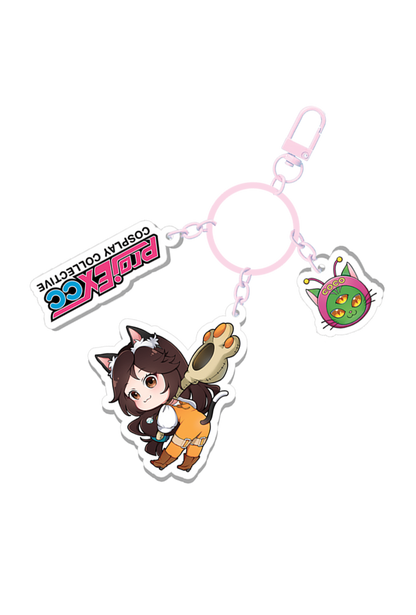 Nyaaawmeeeow - ProjEXcc Cosplay 2026 Limited Keychain