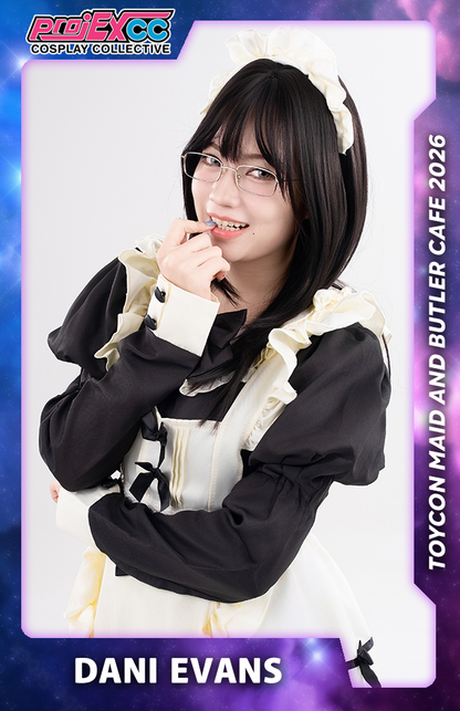 Maid Dani Evans - Toycon Maid and Butler Cafe 2026 Limited Photocard