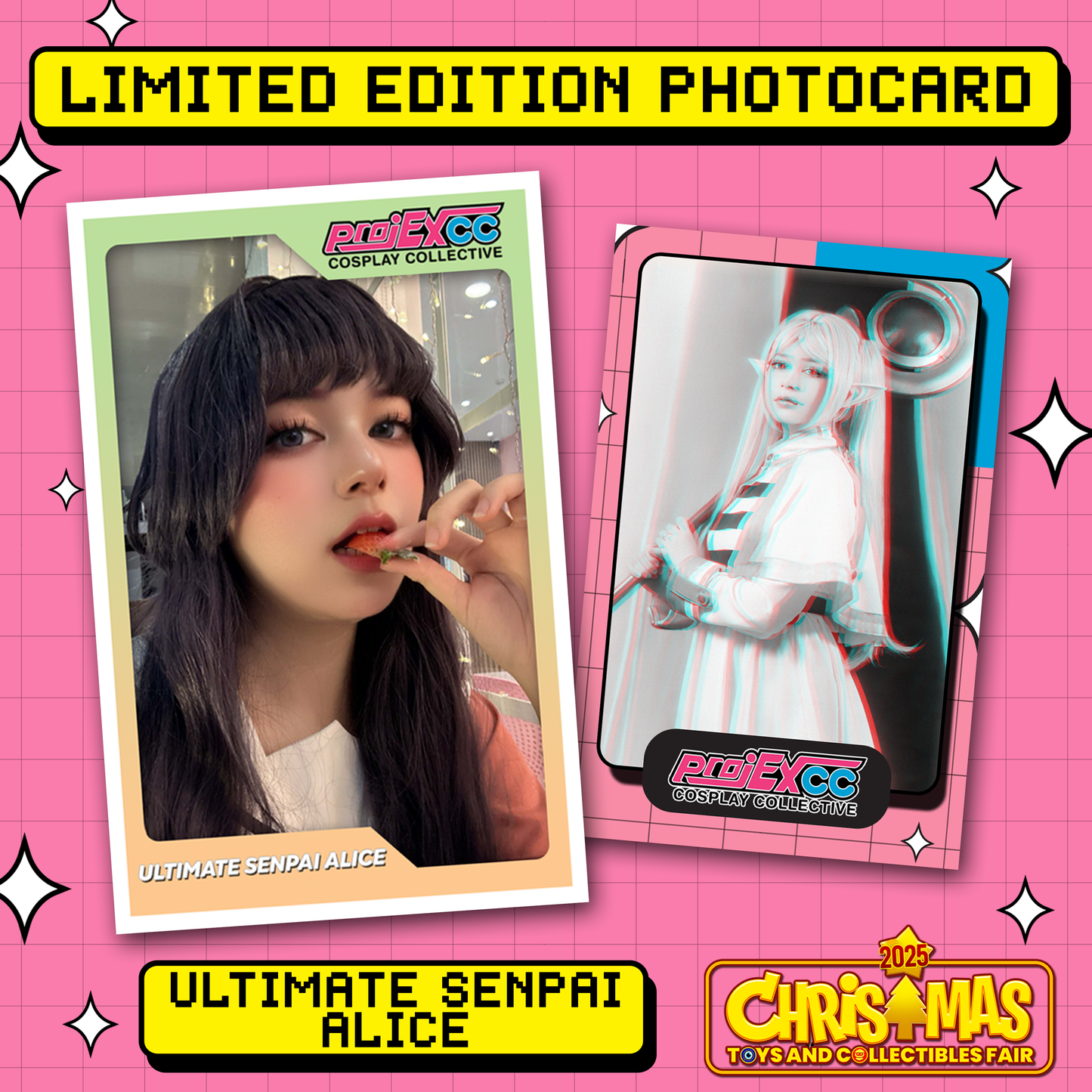 Ultimate Senpai Alice ProjEXcc Launch Photocard