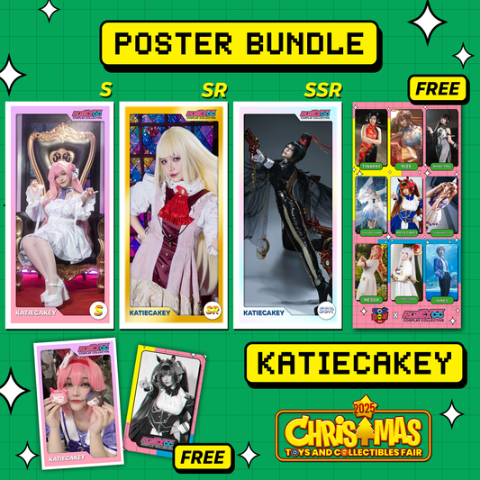 Katiecakey Launch Poster Bundle Set