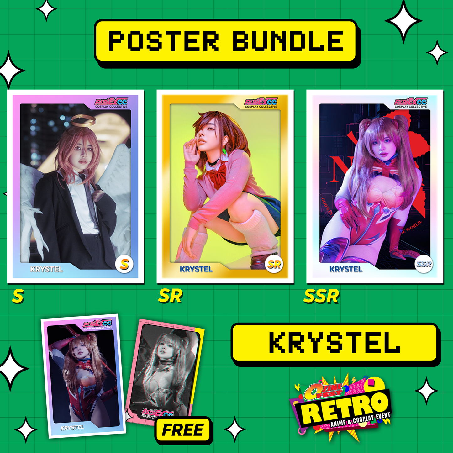 Krystel Launch Poster Bundle Set