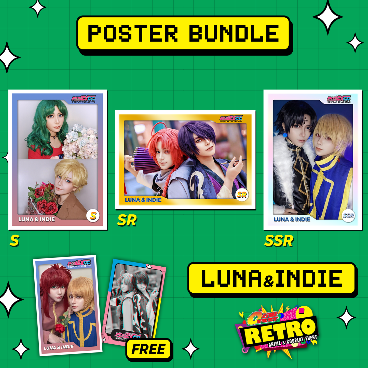 Luna & Indie Launch Poster Bundle Set