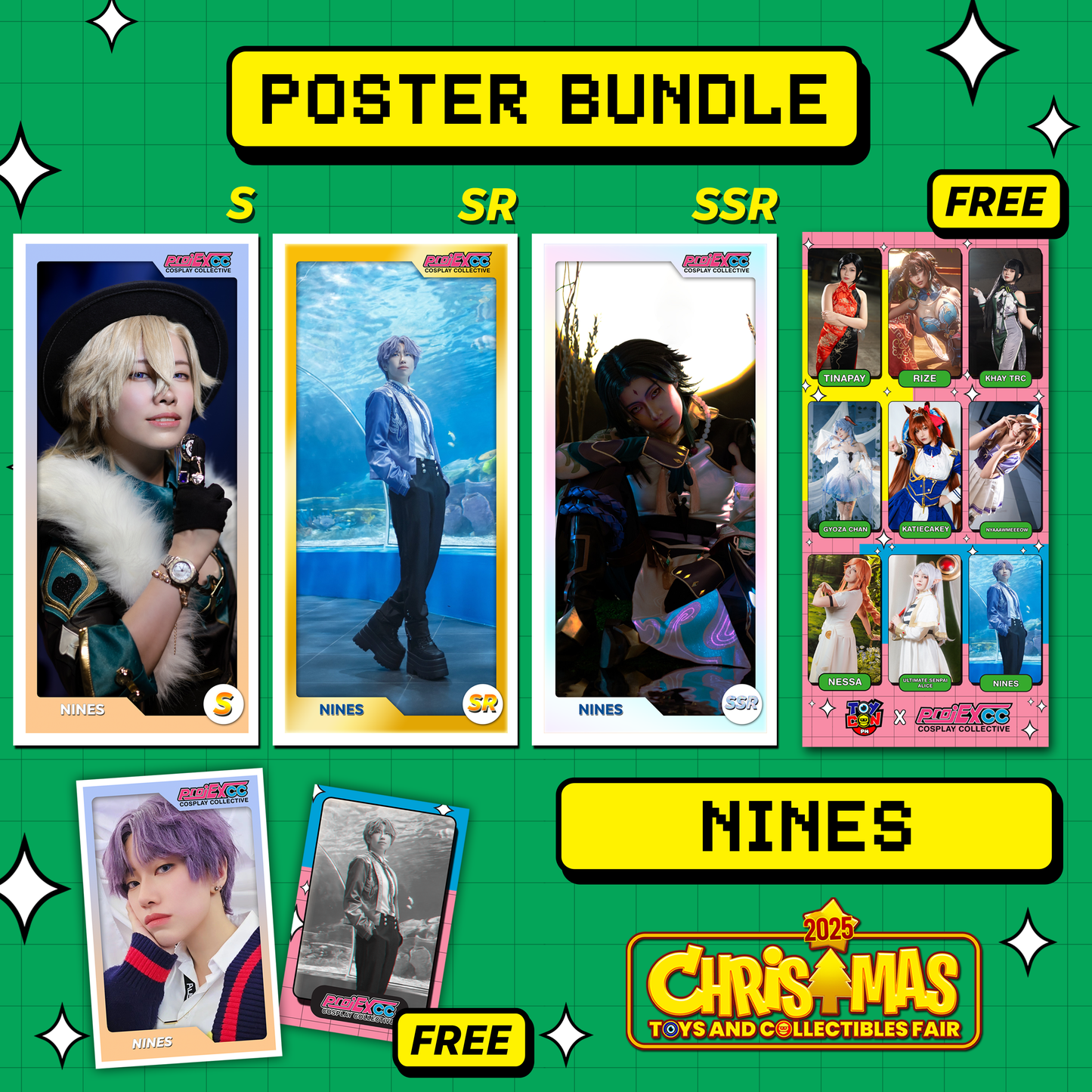 Nines Launch Poster Bundle Set