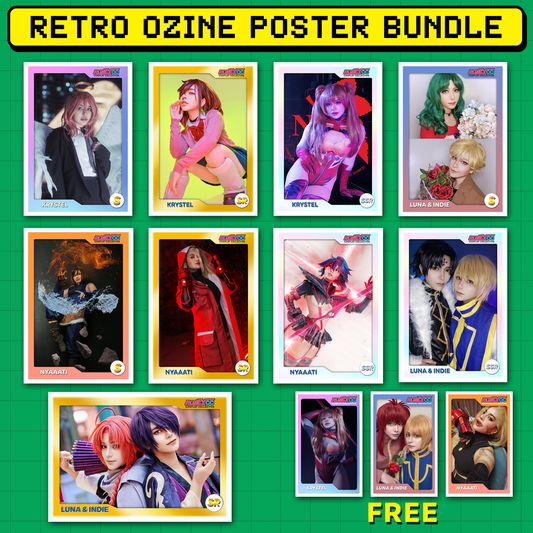 Ozine Fest Retro Launch 9 Poster + 3 Photocard Set