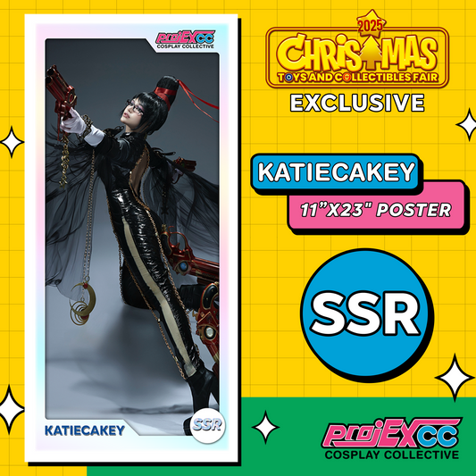 Katiecakey Bayonetta 11x23" SSR Gacha Poster - Christmas Toyfair Exclusive