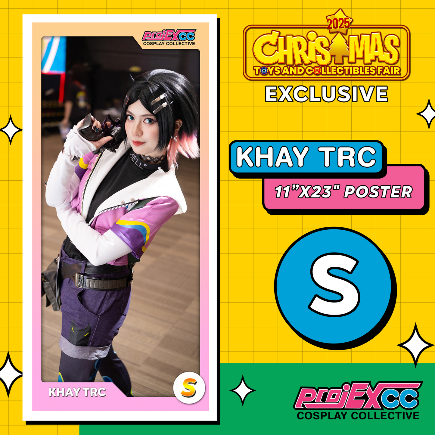 Khay TRC Clove 11x23" S Gacha Poster - Christmas Toyfair Exclusive