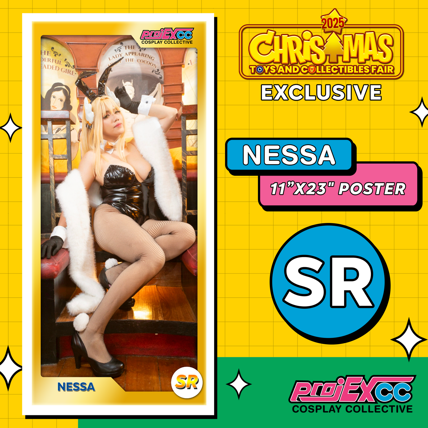 Nessa 11x23" SR Gacha Poster - Christmas Toyfair Exclusive
