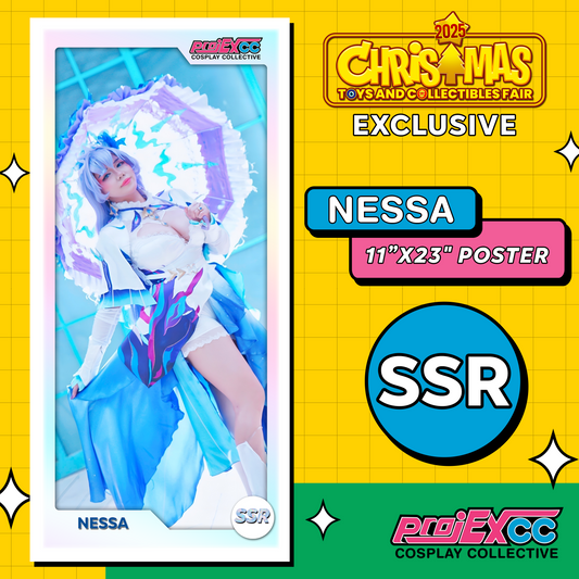 Nessa Cantarella 11x23" SSR Gacha Poster - Christmas Toyfair Exclusive