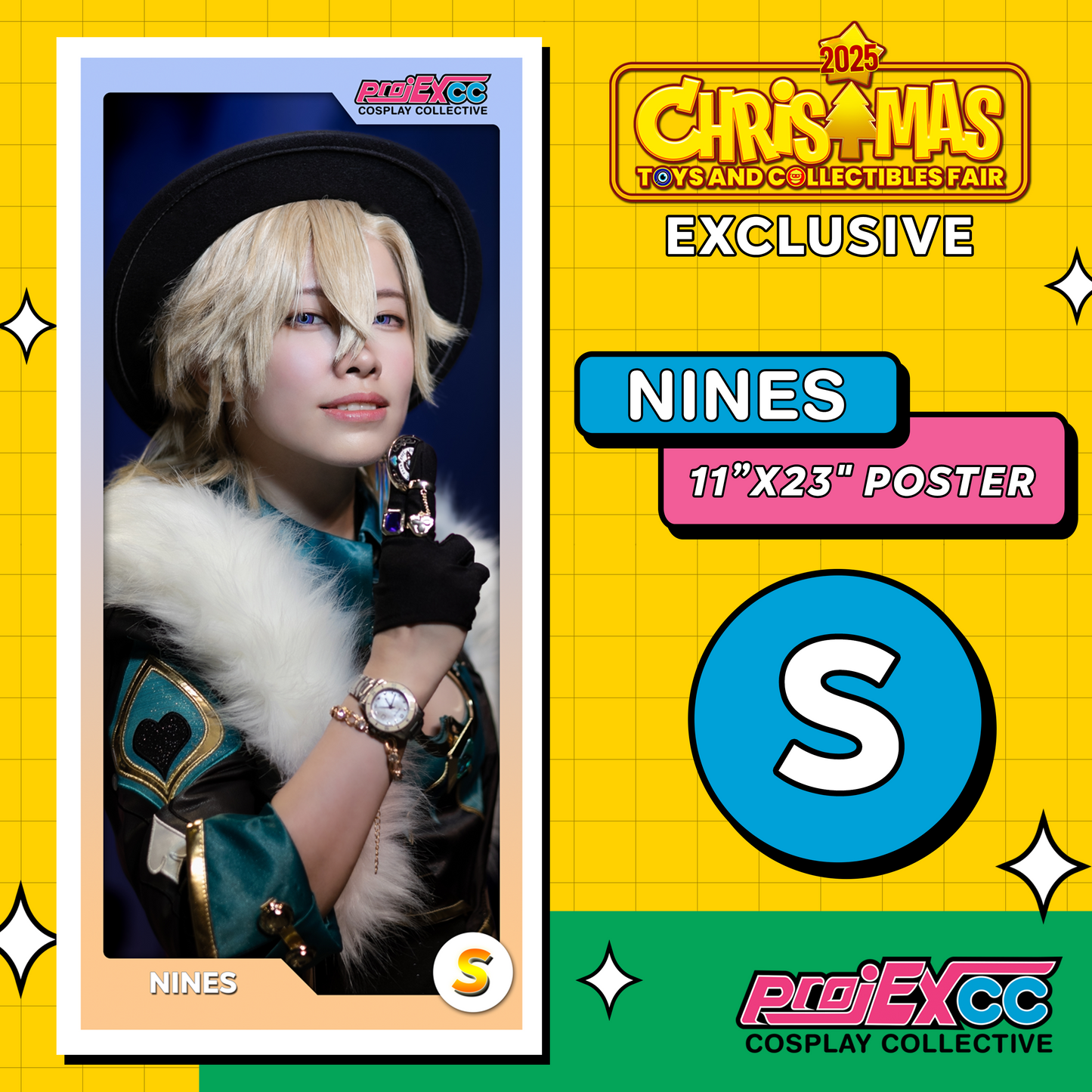 Nines Aventurine 11x23" S Gacha Poster - Christmas Toyfair Exclusive