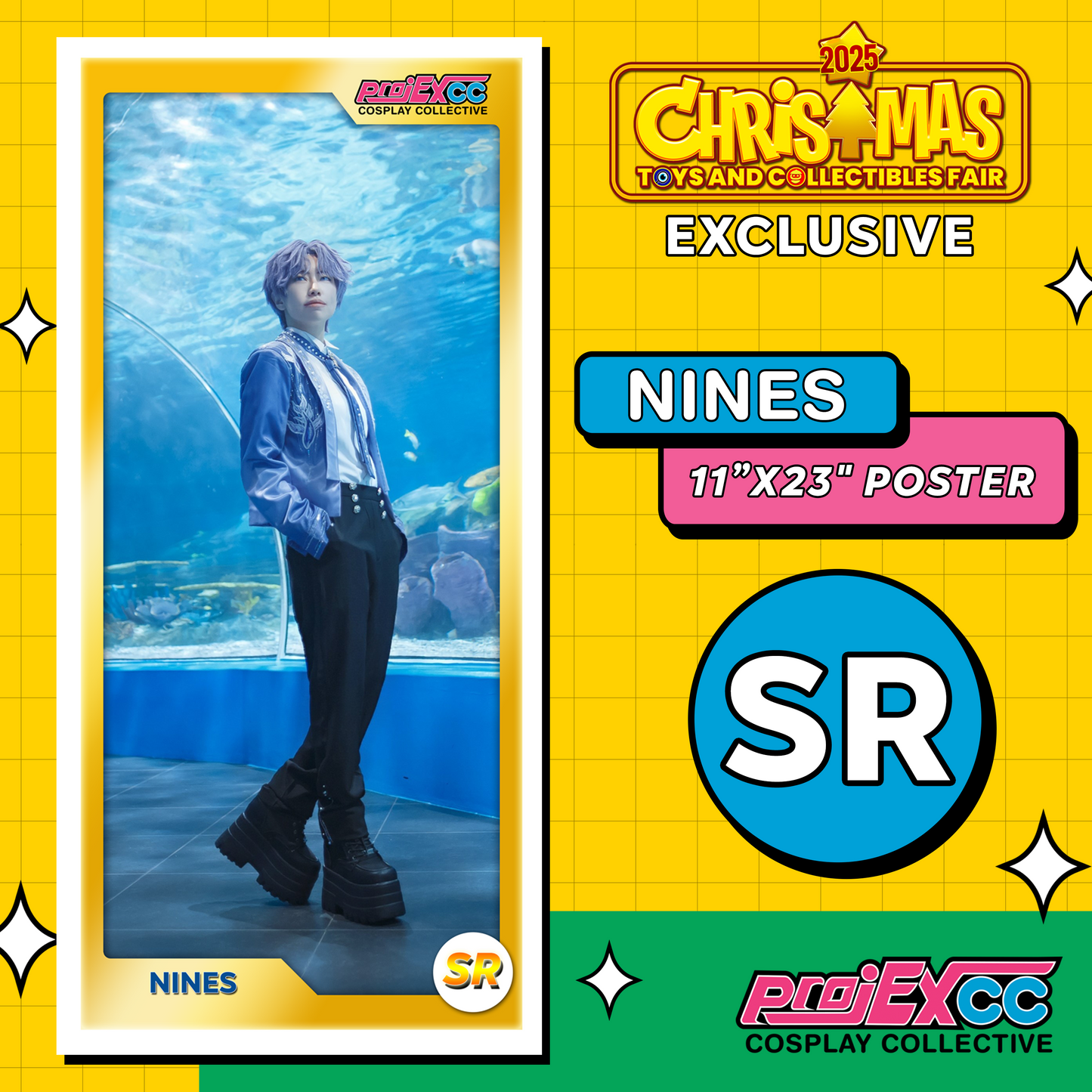 Nines Rafayel 11x23" SR Gacha Poster - Christmas Toyfair Exclusive