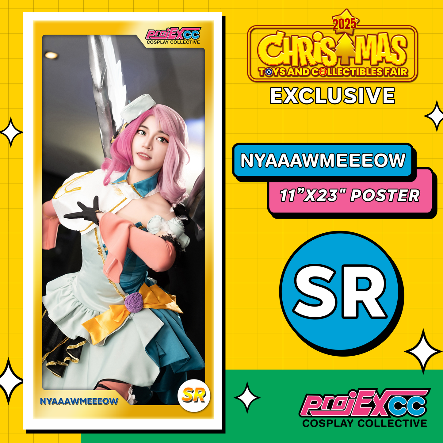 Nyaaawmeeeow Alisa Bosconovitch 11x23" SR Gacha Poster - Christmas Toyfair Exclusive